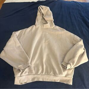 Essentials Men's Taupe Hoodie Sweater